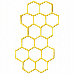 Bees Embroidery Design 2 Bees Embroidery Design 2